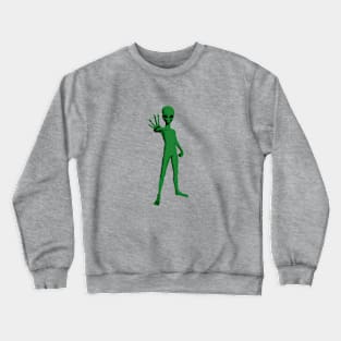 Stop By Alien Crewneck Sweatshirt